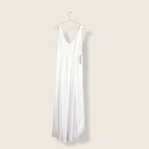 Show Me Your MuMu Jen Ivory Crisp Maxi Dress - Picture 3 of 8